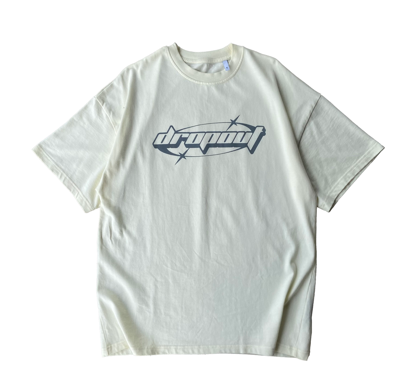 Oval Logo Tee - Cream