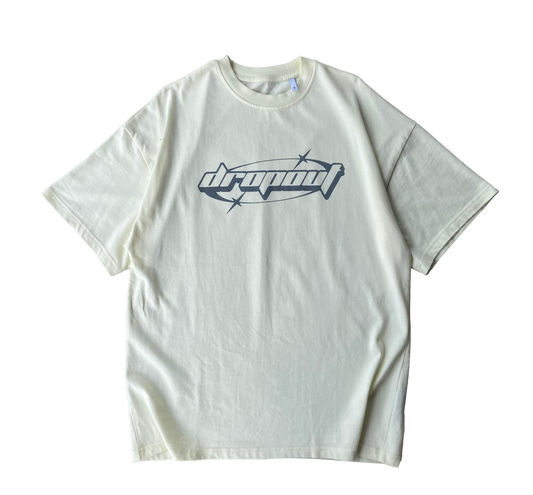 Oval Logo Tee - Cream