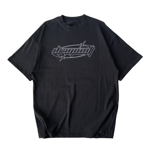 Oval Logo Tee - Black